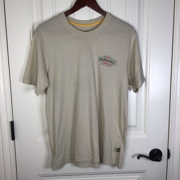 Howler Bros Los Hermanos Short Sleeve T-Shirt Size Medium. - Picture 2 of 7